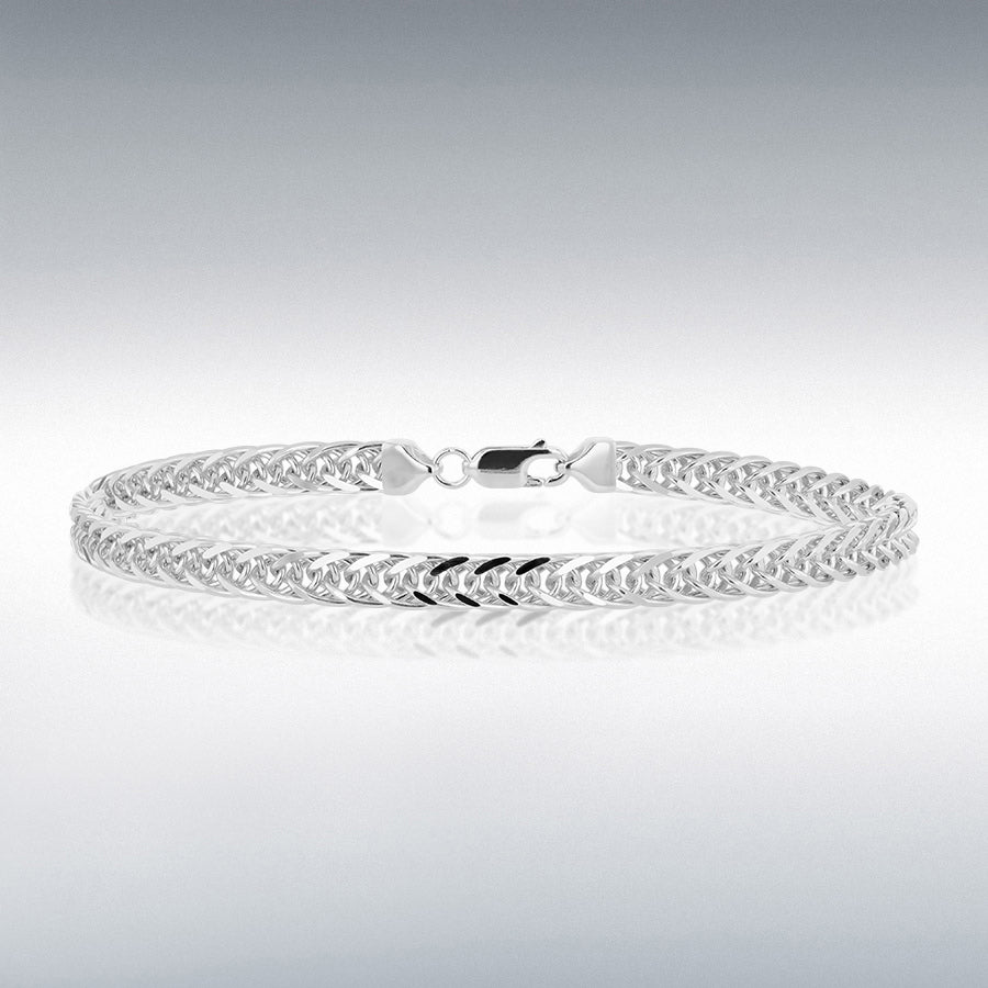 Platinum Spiga Bracelet