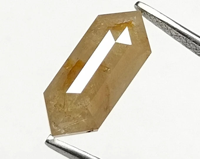 Hexagonal Salt And Pepper Natural Diamond 1.11ct I3 loose diamond