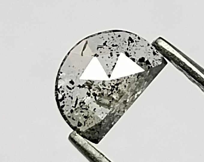 Half Moon Salt And Pepper Natural Diamond 0.23ct I3 loose diamond