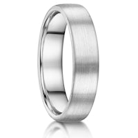 File Matt finish on a Platinum band