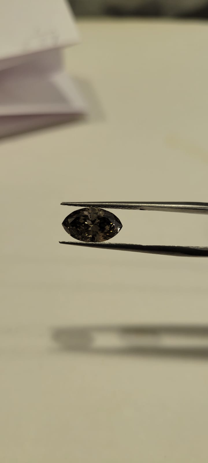 Marquise Fancy Dark Yellowish Brown Natural Diamond 2.27ct I1 loose diamond