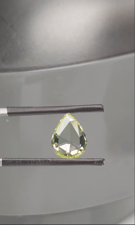 Rose Fancy Greenish Yellow Natural Diamond 1.25ct SI1 loose diamond