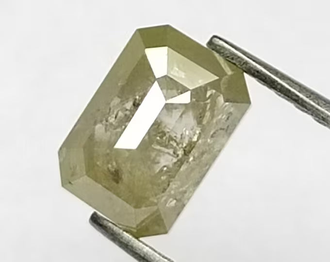 Emerald Gray Natural Diamond 1.03ct I3 loose diamond