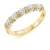 Bar Set, Grain Set, Round Brilliant Diamond Eternity Ring with 35% Diamond Coverage, 3 mm Width - Image 2